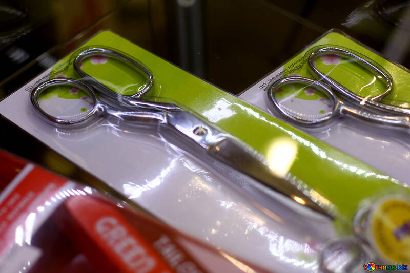 scissors in packaging cutter packets №52538