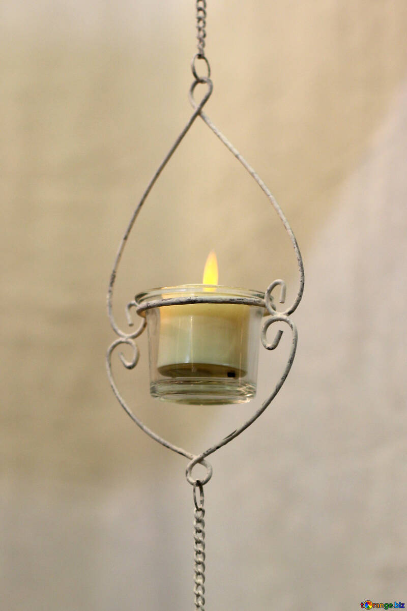 Llama de la lámpara de vela №52819