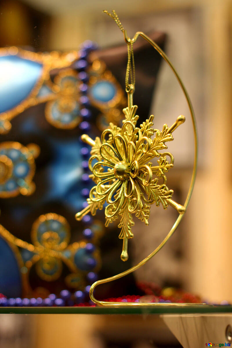 Ornamenti dell`ornamento della stella del fiocco di neve di natale №52791