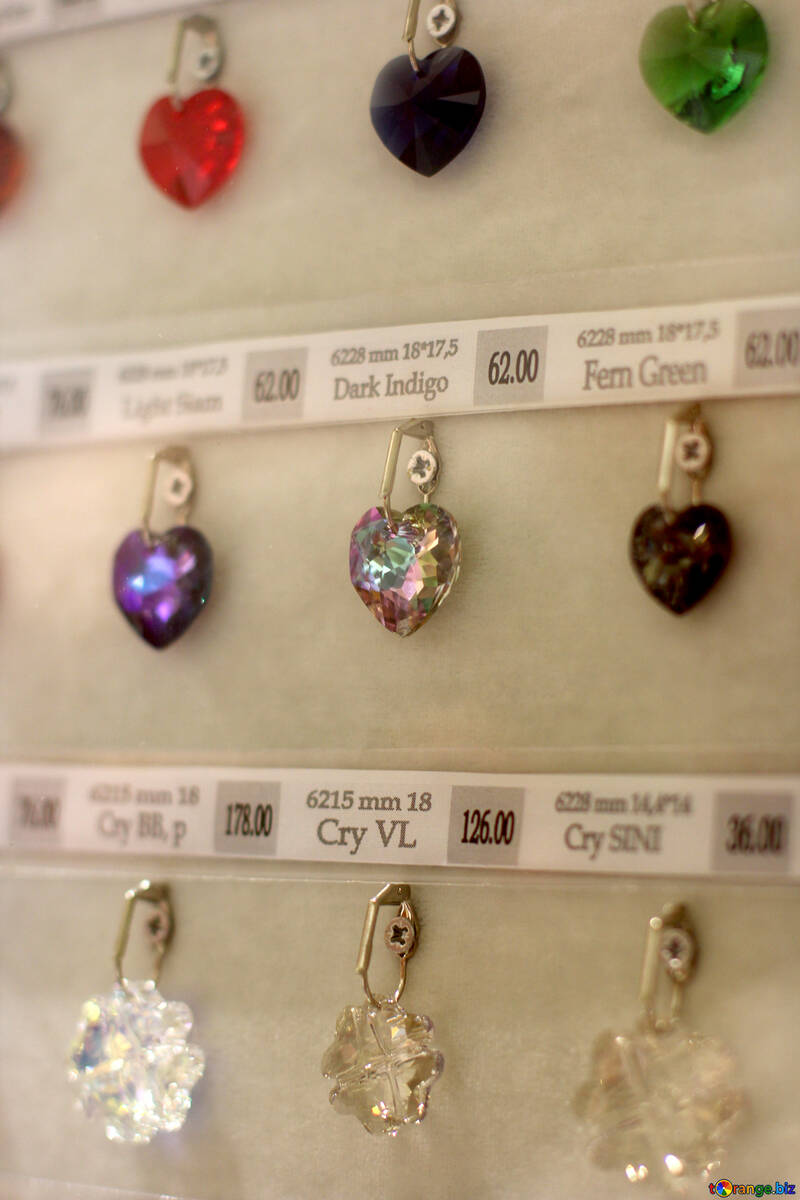 Svarosky jóias colar corações №52540