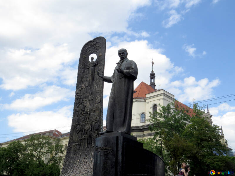 Statue de monument Taras Shevchenko №52304