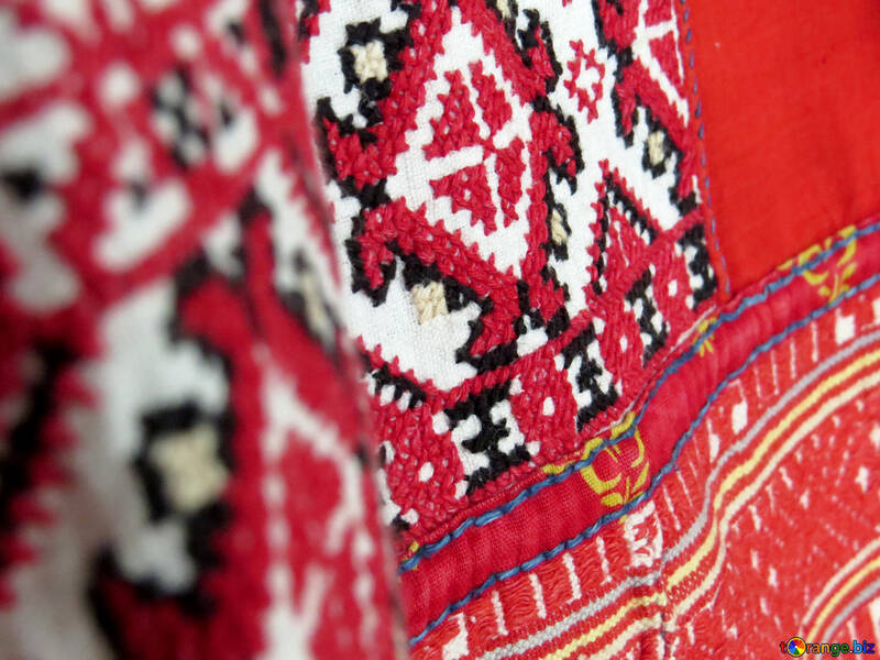 Das Muster auf orientalischem Teppich №52373