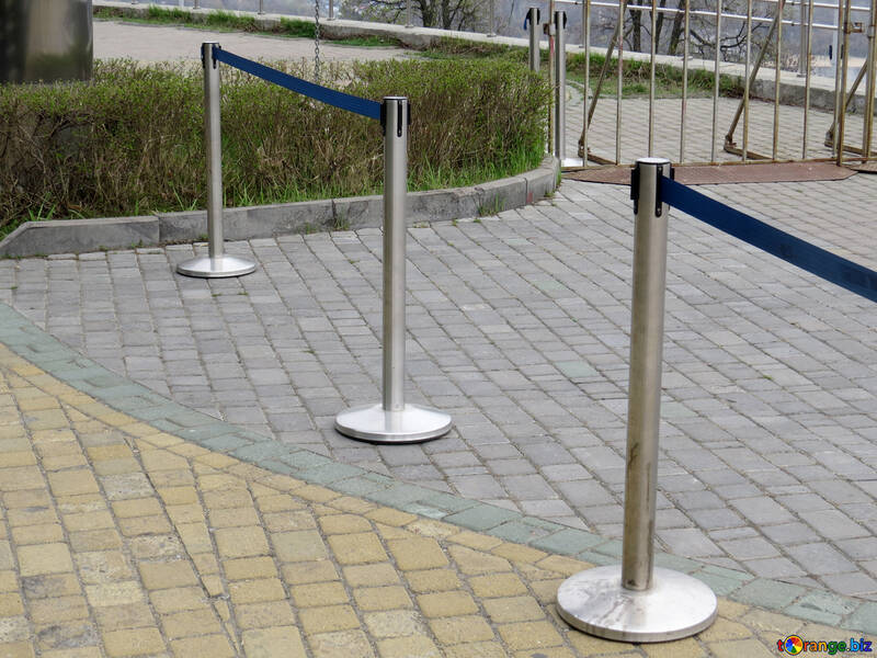 Barriers pavement blockers path №52412