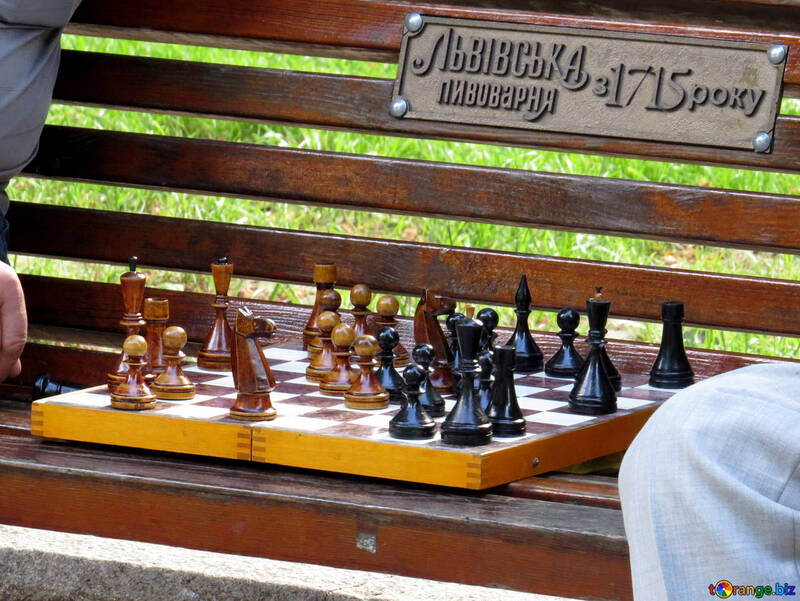 Zwei Personen, die Schach spielen №52290
