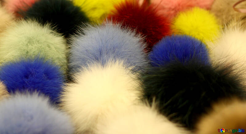 fluffy balls pom poms what is your favorite color №52971