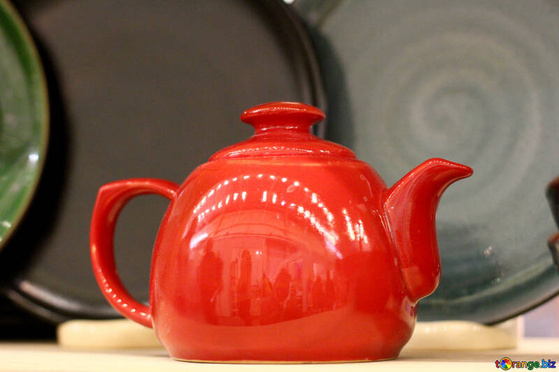 Teapot red №52765