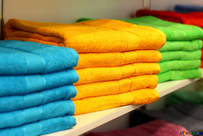 Towels on a shelf №52623
