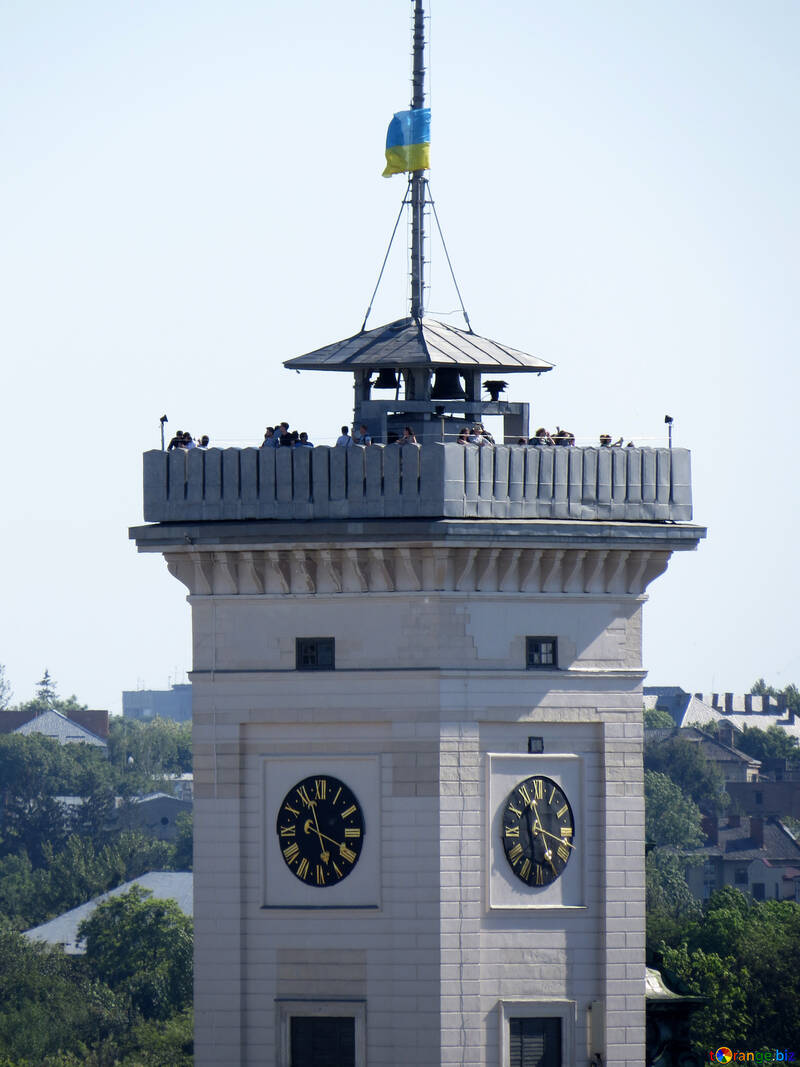 Fort tower clock №52140