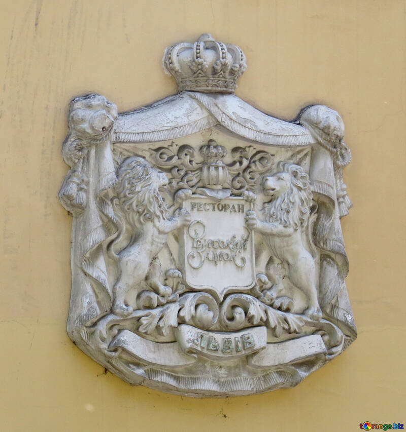 Escudo de armas fotomural leones insignia №52052