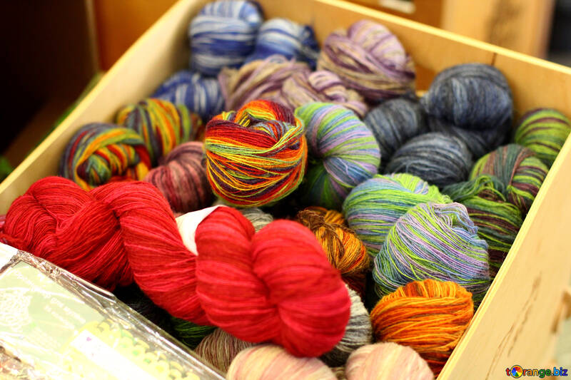 wool yarn №52636