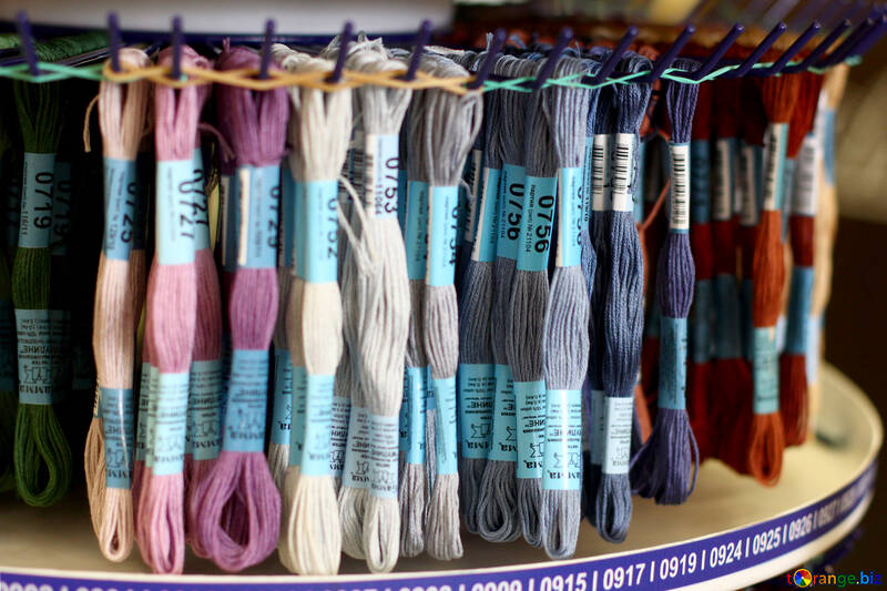 Hanging yarn thread №52639