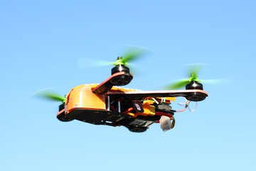 Drone Quadrocopter fly №53702