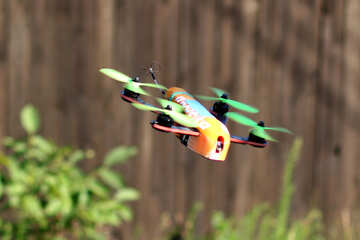 Fotografía quad copter drone volando №53680