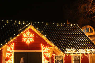 Christmas hut