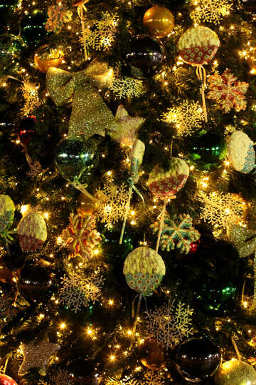 クリスマスツリーの装飾 №53616