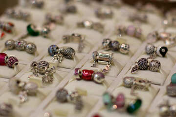 Brincos de jóias miçangas №53001