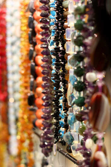 Collier chaîne de perles №53159