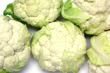 Natural foods cauliflower backgrounds №53648