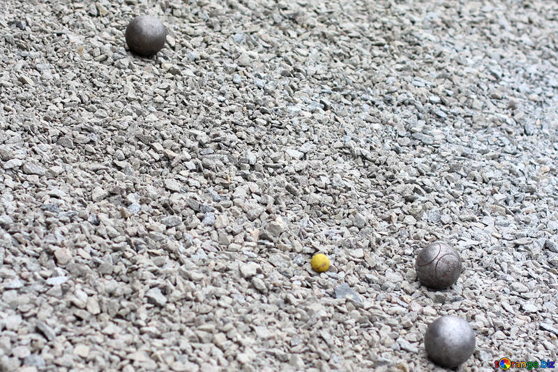 Tapis gris et des boules de quelque sorte №53981