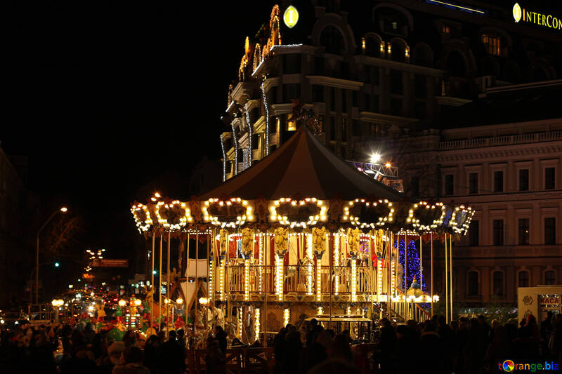 Carousel with lights №53578