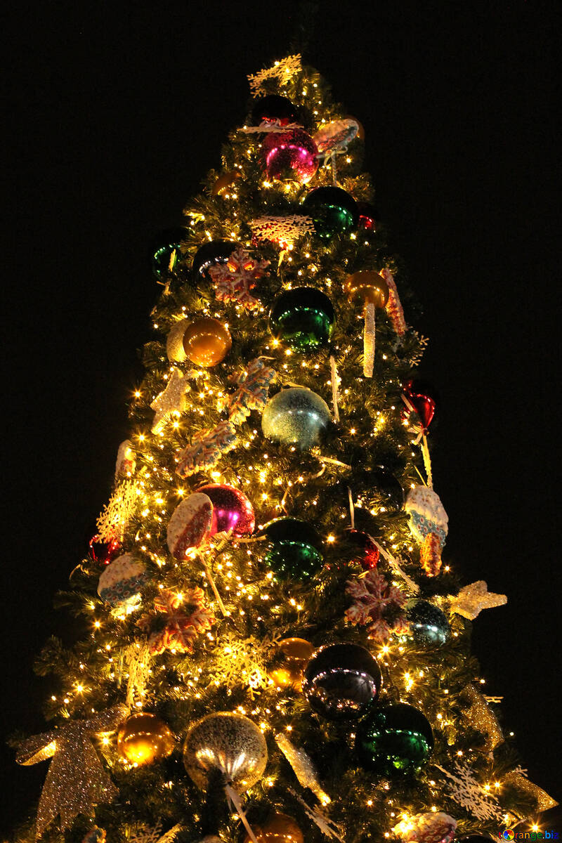 Hermoso árbol de navidad №53619