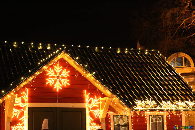 Christmas hut №53580
