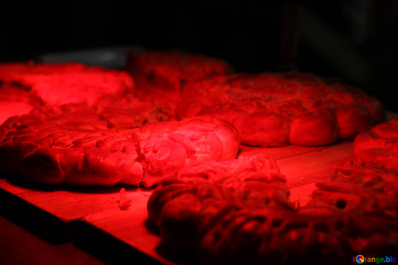 Hamburguesa roja hamburguesa oscura habitación oscura productos horneados №53575