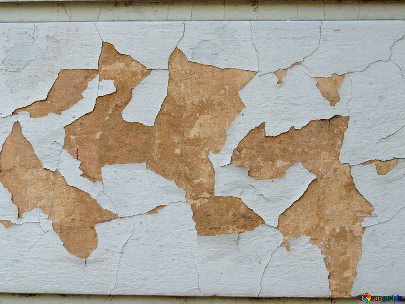 cracked wall paint ripped up peeling broken crack texture №53383