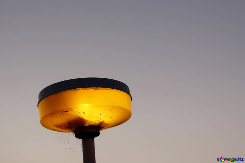 Una lámpara de poste de luz de calle №53225