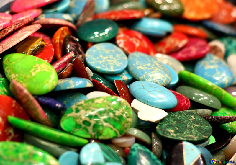 Bunte Rock-Dinger Süßigkeiten Steine №53154