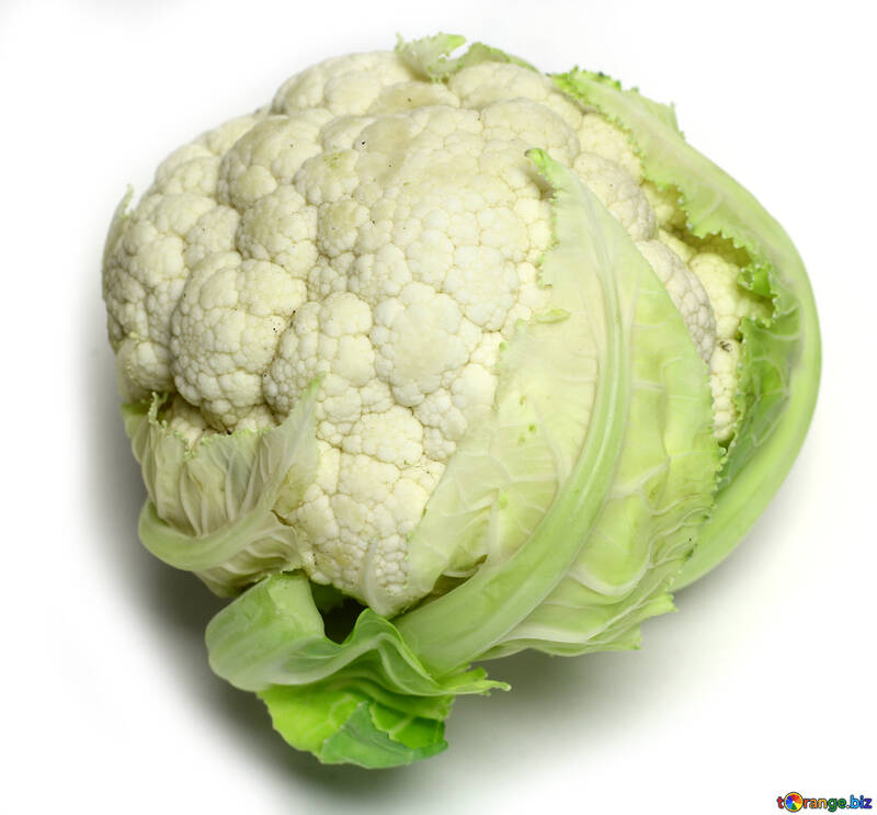 Cauliflower isolated on white background №53628
