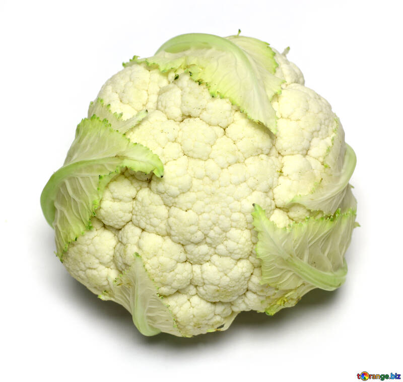 Cauliflower on white background №53624