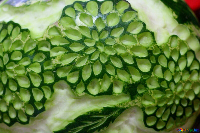 Vegetable art carving №53344