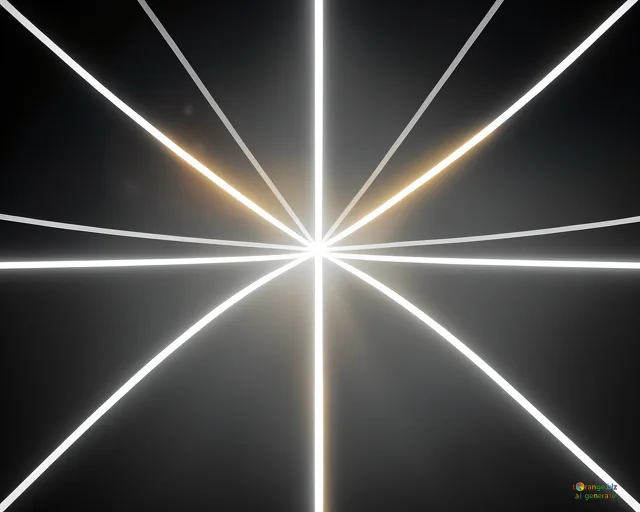 Відреставрована люксова версія White lines geometrical pattern №54748
