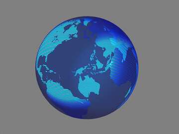 Modern global world earth concept planet symbol white №54517
