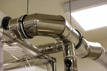 Industrial piping, possibly useful for a ventilation website Pipes tubes
