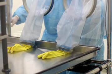 lab sleeves and gloves №54586