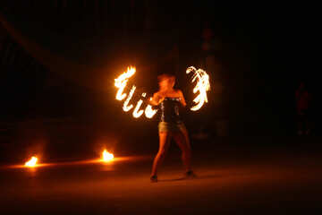 fire dance light show №54397