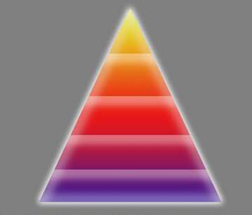 Transparent infographic template pyramid information pyramid model knowledge wisdom №54759