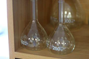 Two Glass lab equipment №54643