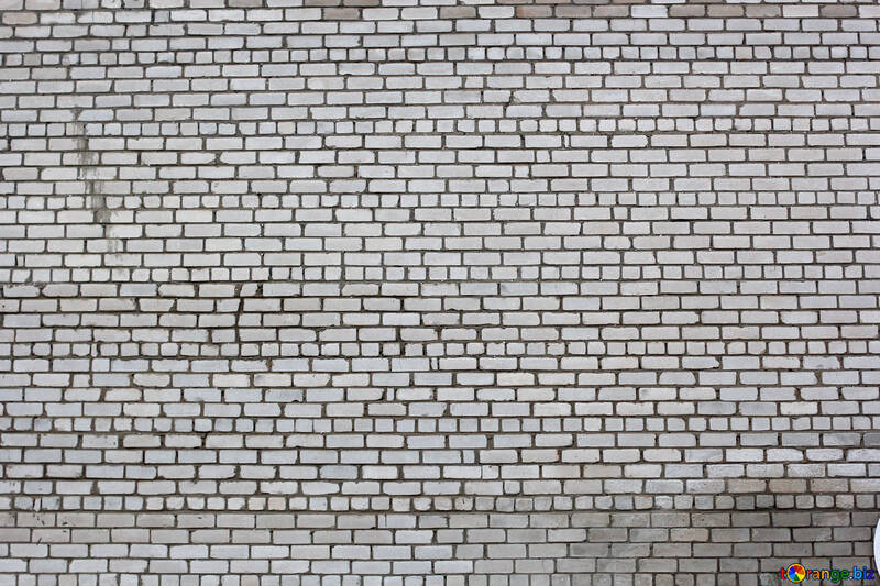 Біла цегляна стіна №54138