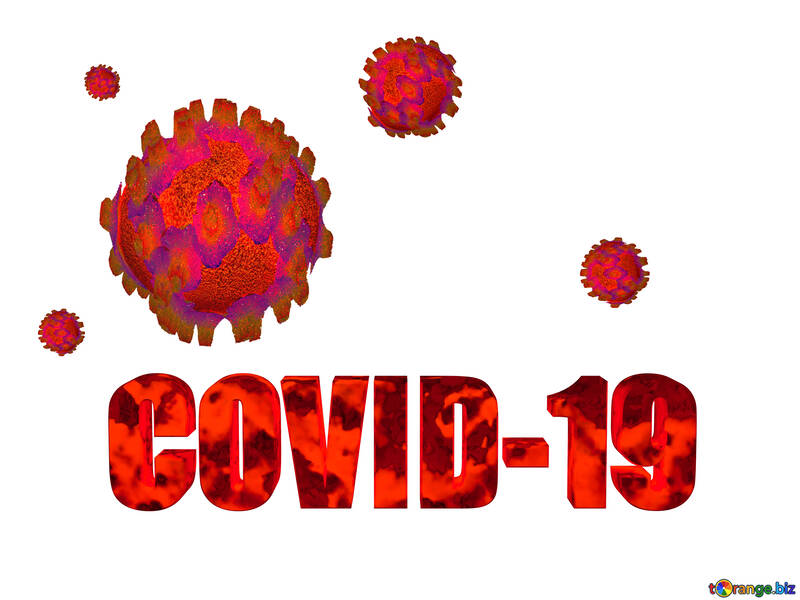 Covid-19 Coronavirus white background №54734