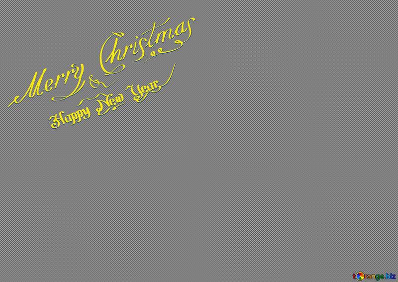 Happy New Year and Merry Christmas Card №54708