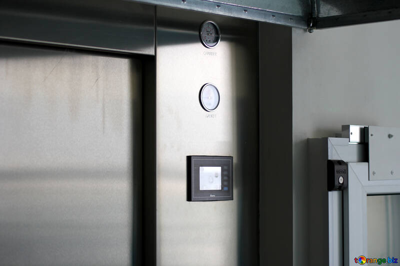 Die Aluminium-Türen Tür Metallic Maschine elektronische Gerätetür №54548