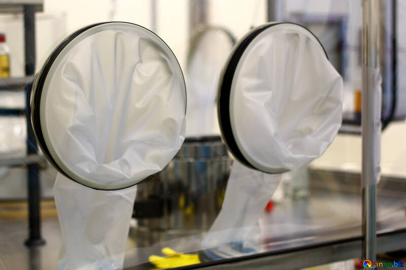 Handschuhe für Wissenschaftler Filterbox Raum saubere Laborgeräte №54629