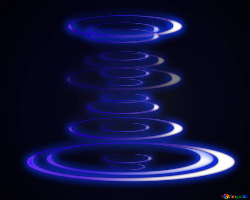 Symétrie du cercle de l`obscurité bleu électrique beau beau fond №54933