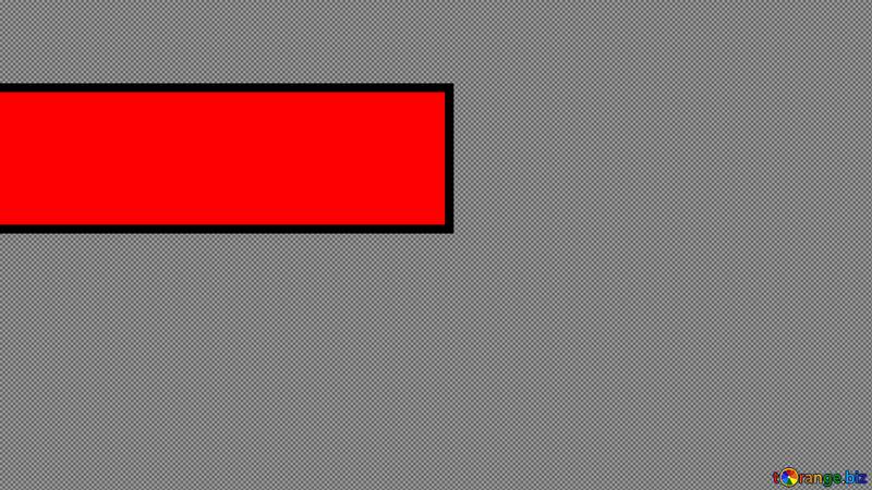 Red place for text Youtube thumbnail transparent background №54800