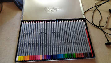 colour pens Crayons colored pencils №55889