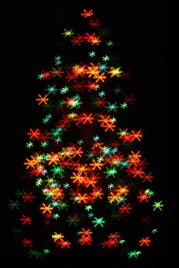 xmas tree for christmas pics lights stars №55011