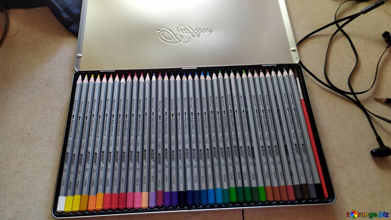 Canetas coloridas lápis de cor lápis de cor №55889